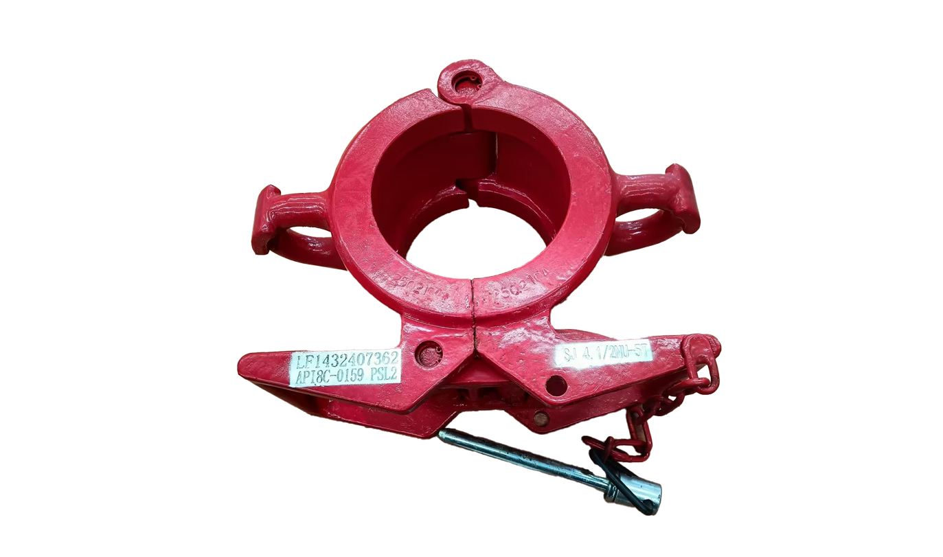 52#单根吊卡single joint elevator for 4 12 Tubing model SJ (90 deg)bore 4 12(1)