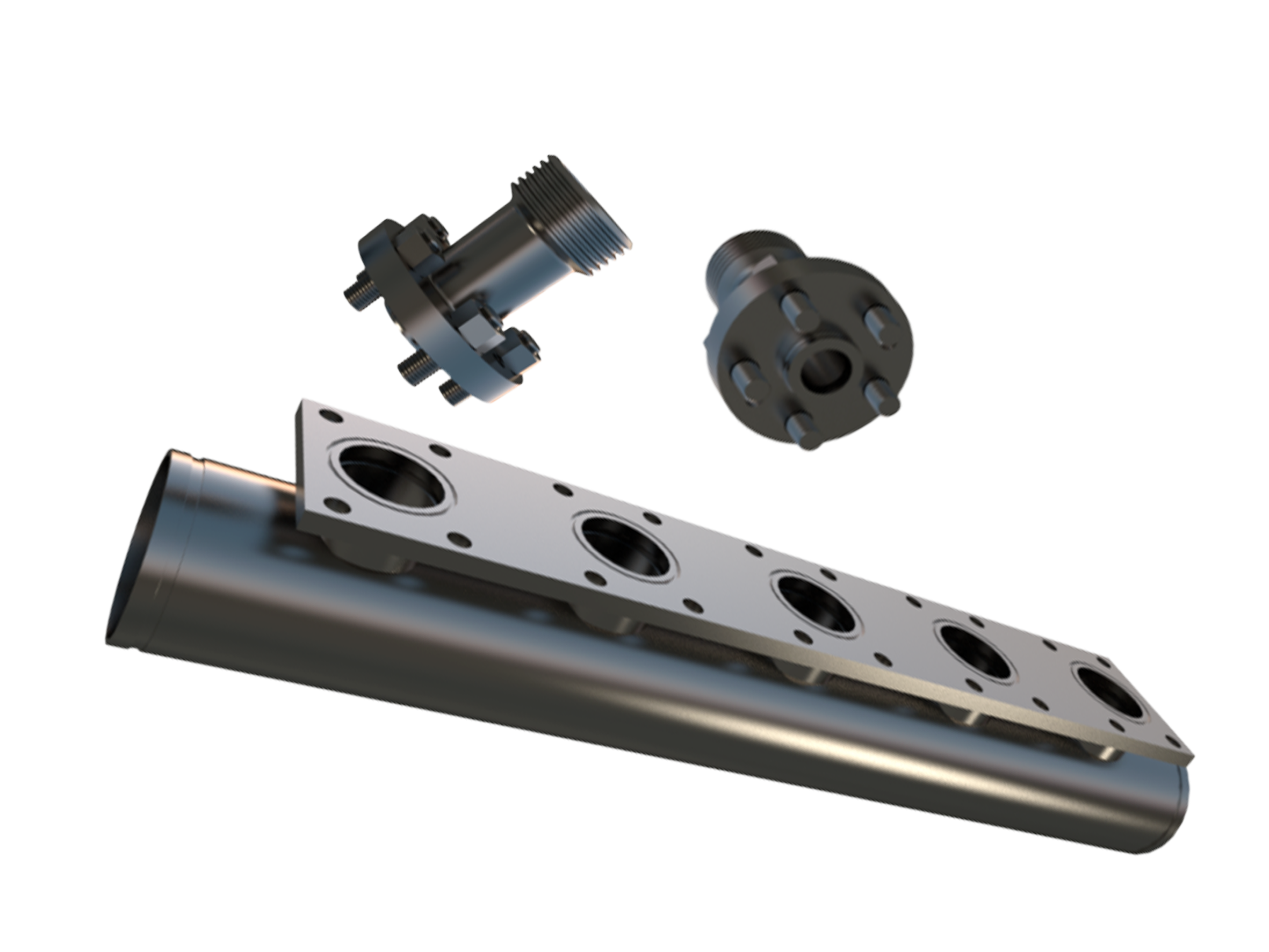 QPE1000 左或右吸入和排出连接接口