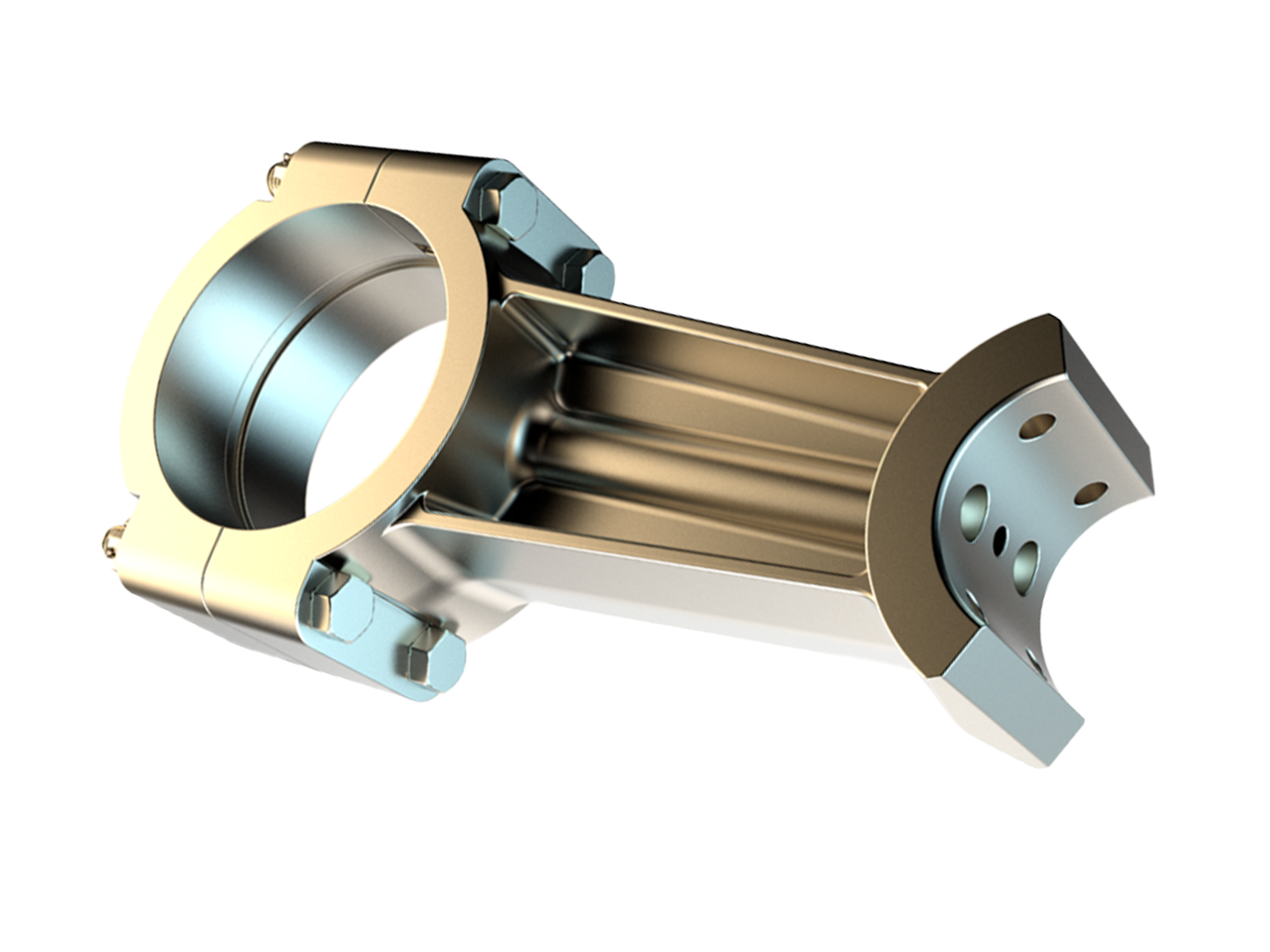 改进的十字头设计，使关节轴承的接触面积提高38%，大幅提高十字头使用寿命
