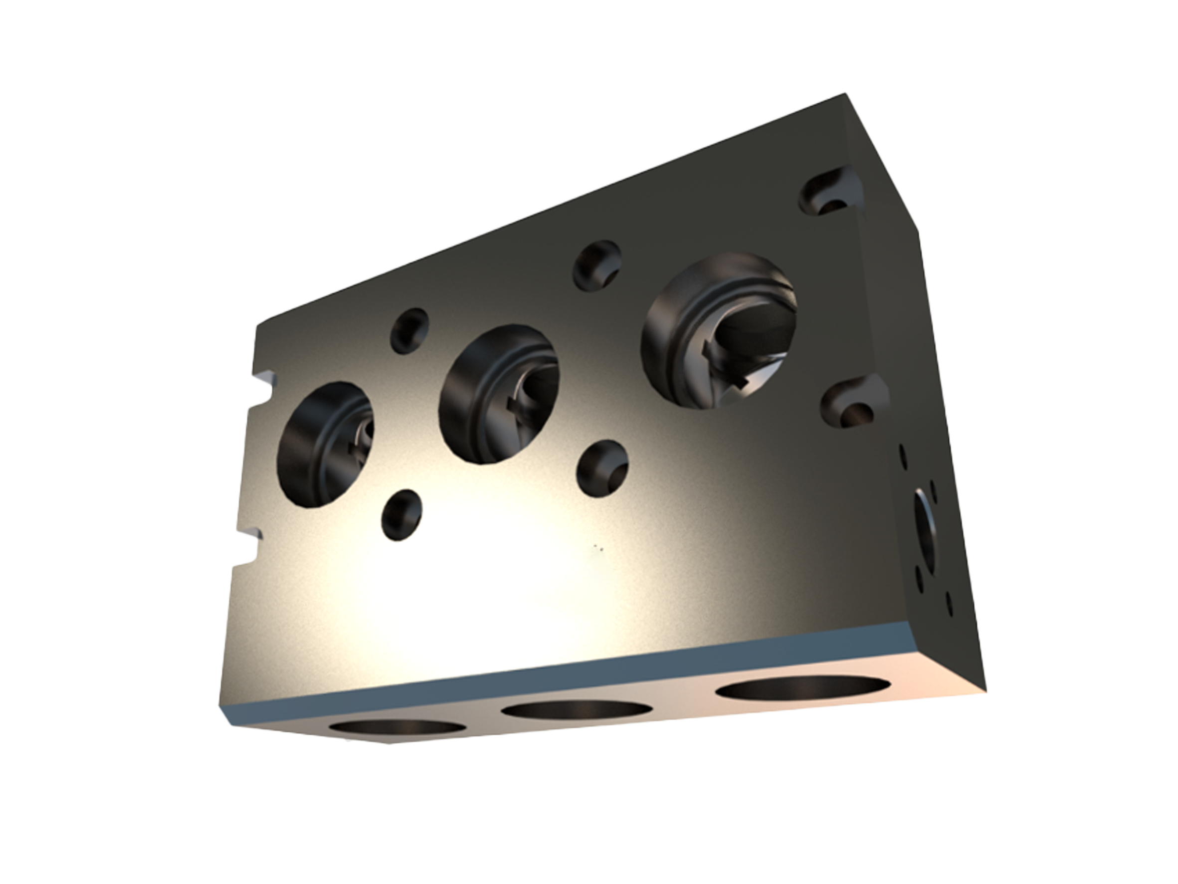 整体式锻造合金钢泵头体