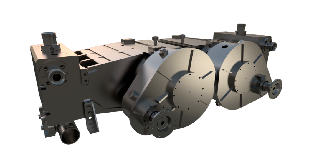 整体式锻造合金钢泵头体