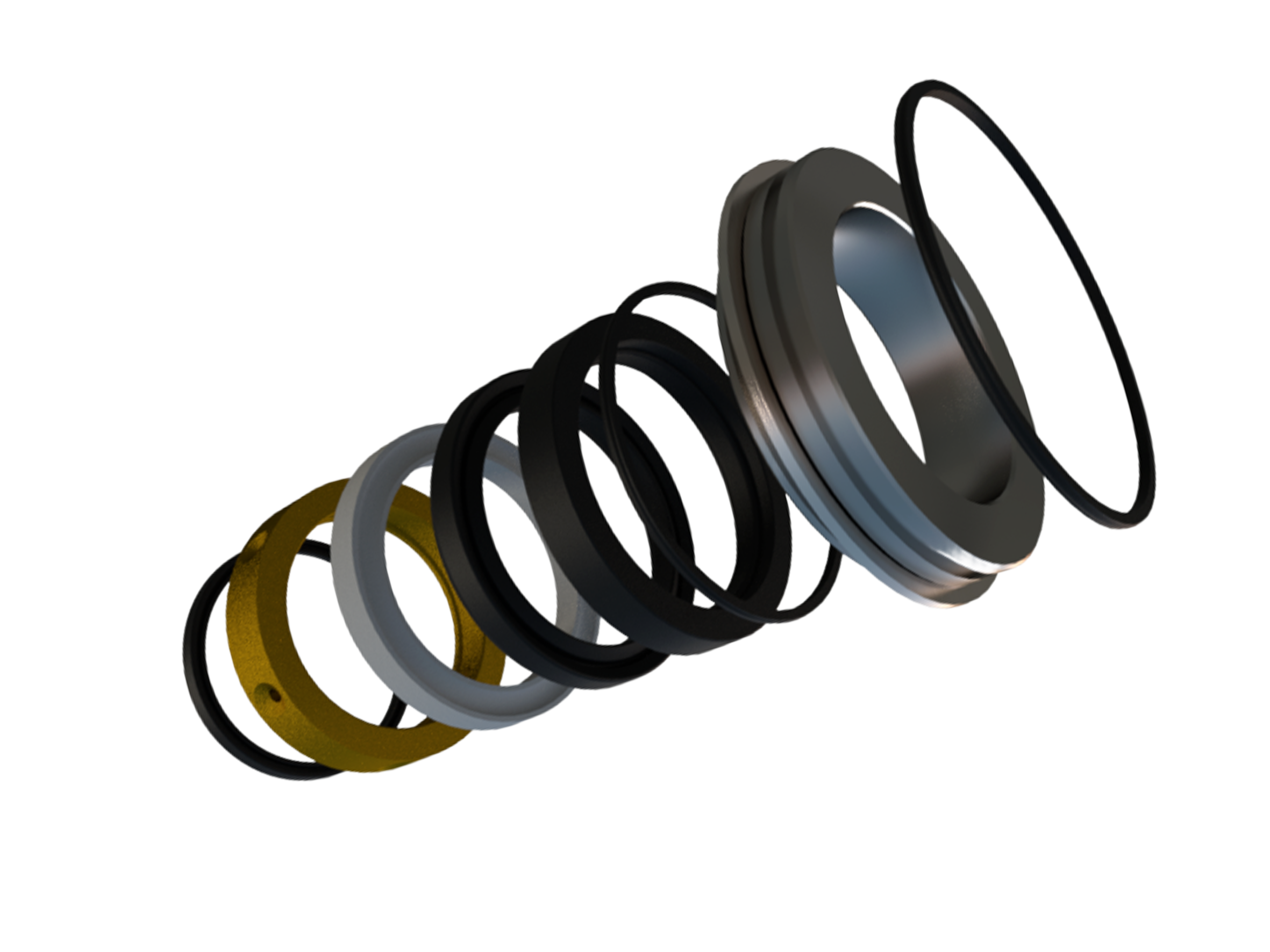 高性能头环型盘根